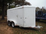 1997 Titan Enclosed Job Trailer 15'X84