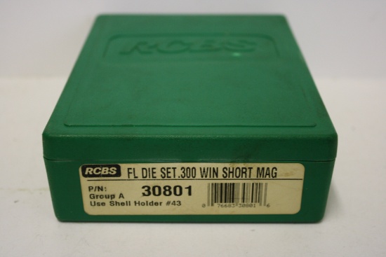 RCBS FL Die Set .300 WIN SHORT MAG #30801