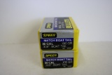 2 Boxes Speer Bullets Match Boat Tail 30 CAL 190 GR