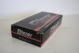 Blazer Factory Ammunition 50 Centerfire Cartridges