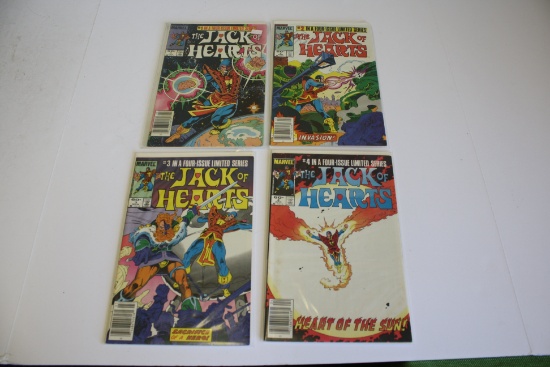 The Jack of Hearts Marvel Comics No. 1-4