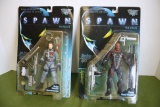 JASON WYNN and SPAWN- Lot of 2-  SPAWN The Movie- Todd McFarlane's- Ultra Action Figures-
