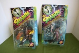 WIDOW MAKER and TREMOR II- Lot of 2-SPAWN- Todd McFarlane's- Ultra Action Figures-