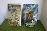 TIFFANY THE AMAZON and ANGELA- SPAWN- Todd McFarlane's- Ultra Action Figures-