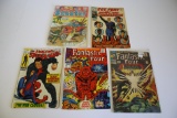 Grab Bag Lot of 5- 12 cent comics