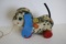 Fisher-Price Playful Puppy with Wooden Wheels