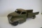 1940's Buddy L Wooden Wheel Pressed Metal Toy Army Truck