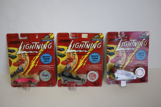 Johnny Lightning Commemorative Limited Edition Race Cars