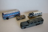 Greyhound Toy Bus Lot