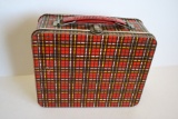 Ohio Arts Plaid Metal Lunch Box