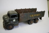 1950's Marx Lumar Pressed Metal Transport Vehicle Toy Truck