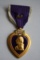 WWII Purple Heart with 2 Oak Leaves