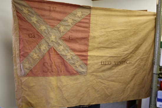 1st Savannah Georgia Volunteers Company E Confederate Flag