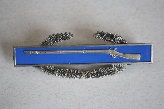 WWII Sterling Silver Combat Infantry Badge