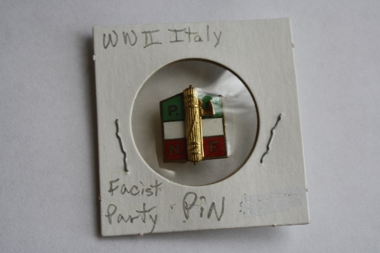 WWII Italy Facist Party Pin