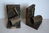 Trench Art Bookends