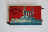 American Navy Cut Plug Tobacco Tag