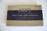 Uniforms and Insignia-Unused Book Inserts