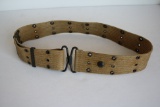 WWII U.S. Army Pistol Belt