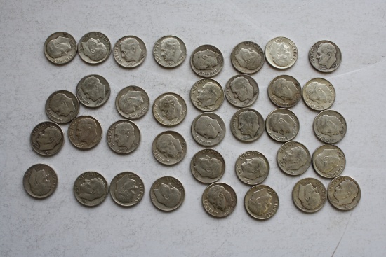 Pre-1964 Roosevelt Silver Dimes