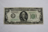 1934 Chicago Illinois 100 Dollar Federal Reserve Note