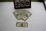 1963 Red Seal Five Dollar Bills- Lot of 26