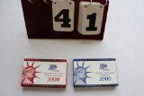 2000 United States Mint Silver Proof Set and Proof Set