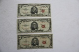 1963 Five Dollar Red Seals