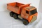 ERTL Orange Pressed Metal Dump Truck