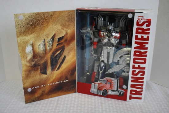 Transformers Silver Knight Platinum Edition Optimus Prime