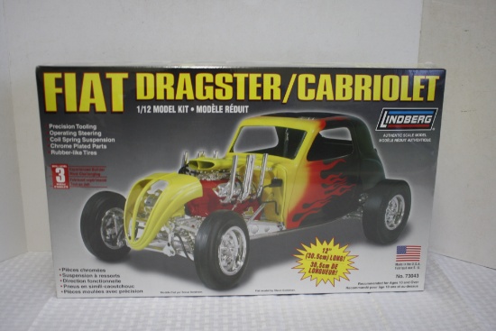 Lindberg Model Kit- FIAT Dragster/ Cabriolet