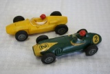 Lionel 1/64 Scale Open Wheel Slot Car Racers