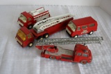 TONKA & DINKY TOYS Fire Department Vehicles