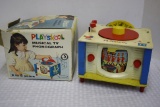 Playskool Musical TV Phonograph with Original Box