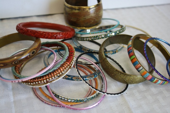 Mixed Lot of Bangle Bracelets