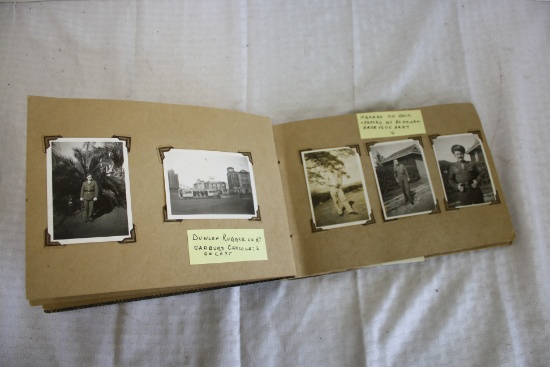 WWII Photo Album- U.S. Military