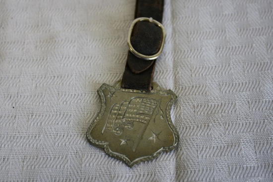 WWI Watch Fob- Flag Engraving