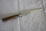 South Pacific Marked Trench Art Letter Opener