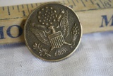 WWI Enlisted Mens Hat Eagle Pin