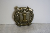 1st Company Fire Department Sew on Badge