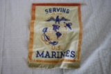 Serving in the Marines Flag-WWII
