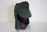 Swiss Red Cross (1955) Wool Hat with Neck Gaitor