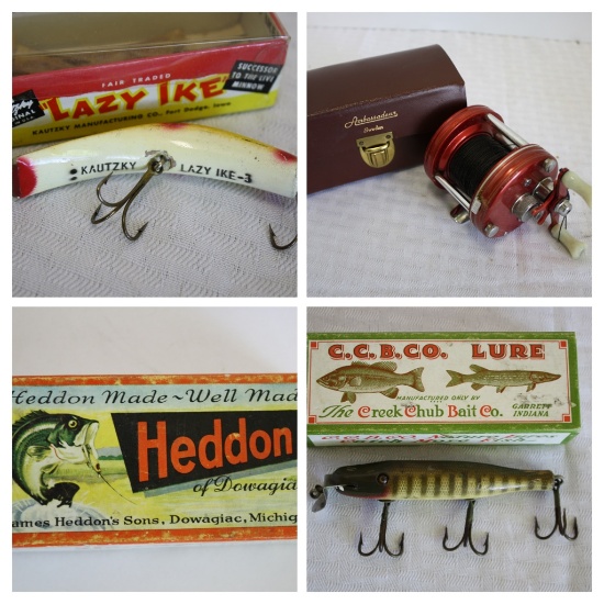 Vintage and Antique Fishing Auction