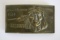 Geronimo St. Louis, MO Exposition 1904 Brass Belt Buckle