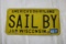 Yellow Wisconsin Vanity License Plate 