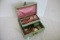 Estate Jewelry Box with Vintage Jewelry B