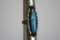 Sterling Silver Ring with Turquoise Stone Size 7 1/4