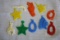 Lot of 10- Plastic Carnival Charms B