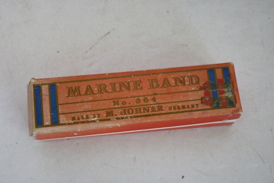 Marine Band No. 364 Hohner Harmonica in Box