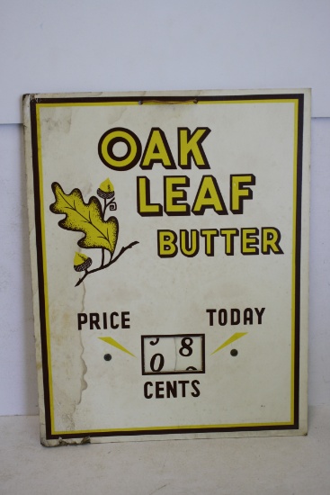 Oak Leaf Butter General Store Sign A
